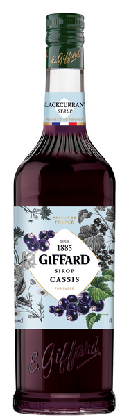 Сироп GIFFARD BLACKCURRANT із чорної смородини 1л 10182 фото