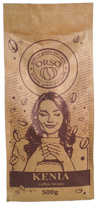 Кава ORSO Colombia Decaf, моносорт мелена, 500 г 11507 фото