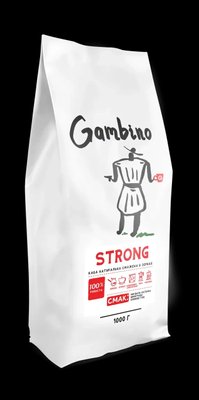 Кофе в зернах Strong GAMBINO бленд100% Робуста 1 кг 3200035 фото