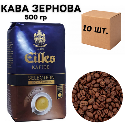 Ящик кави в зернах Movenpick Eilles Crema 500 гр (у ящику 10 шт) 0200260 фото