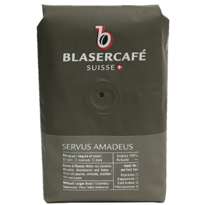 Кава в зернах Blasercafe Servus Amadeus 250 г 1000009 фото