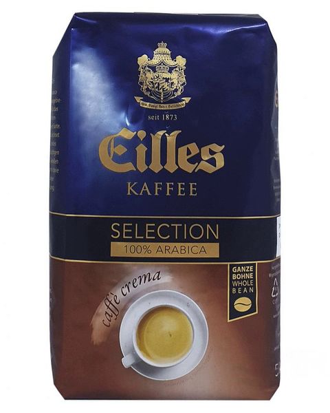 Ящик кофе в зернах Eilles Crema 500 гр (в ящике 10 шт) 0200260 фото