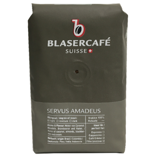 Кофе в зернах Blasercafe Servus Amadeus 250 г 1000009 фото