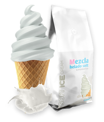 Суміш для молочного морозива Soft "Пломбір", 1 кг 2200001 фото