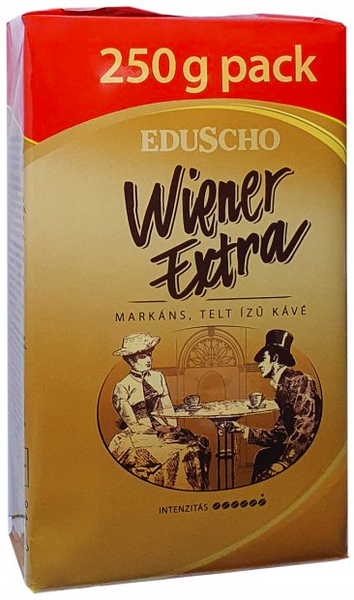 Ящик кави меленої Eduscho Wiener Extra 250 г (у ящику 12 шт) 0200175 фото