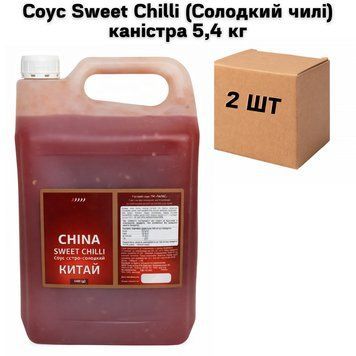 Соус Sweet Chilli (Сладкий чили) канистра 5,4 кг ( в ящике 2 шт) 08-0006 фото