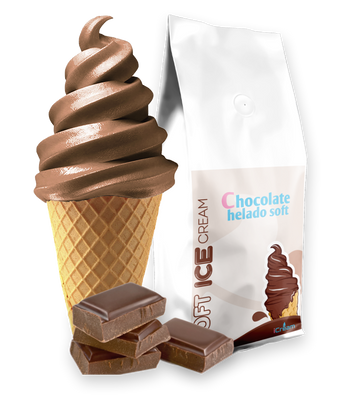 Суміш для молочного морозива Soft "Шоколад", 1 кг 2200002 фото