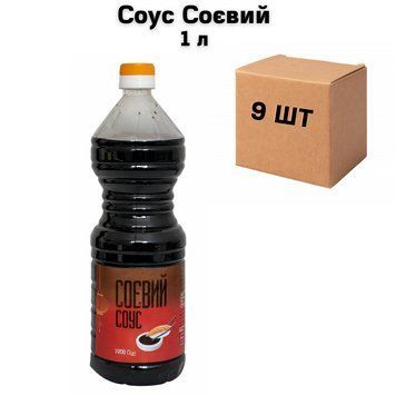 Соус Соевый 1 л ( в ящике 9 шт) 08-0007 фото
