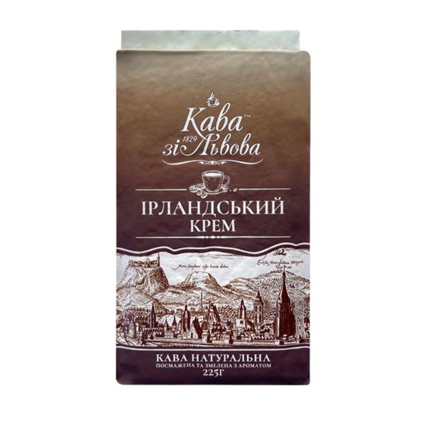 Ящик молотого кофе "Ирландський крем" 225 г (в ящике 24 шт) 02-0402 фото