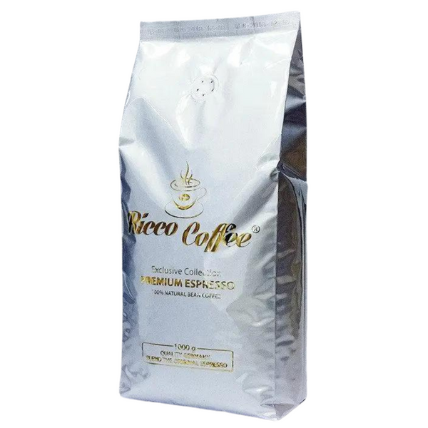 Ящик кофе в зернах Ricco Coffee Premium Espresso, 1кг (в ящике 10 шт) 02-0362 фото