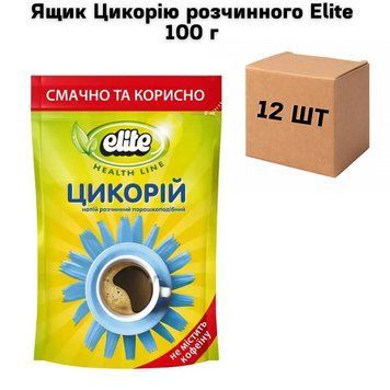 Ящик Цикорію розчинного Elite 100 г (в ящику 12 шт) 02-0623 фото