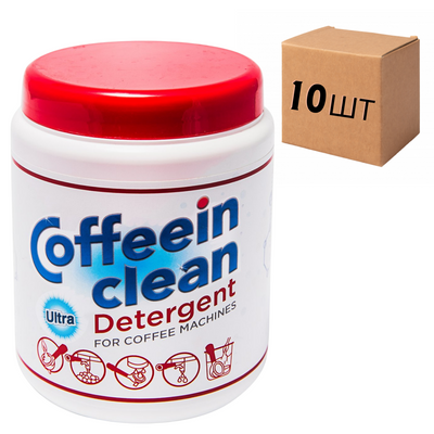 Ящик професійного засобу Coffeein clean DETERGENT ULTRA 900 гр. (у ящику 10шт) 10094 фото