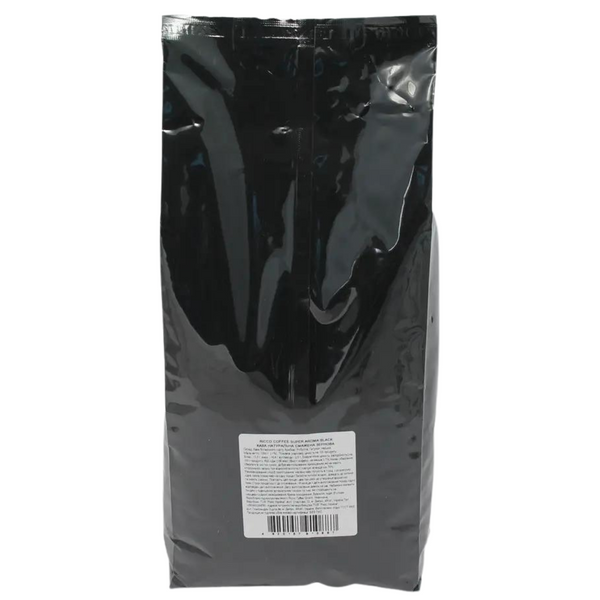 Ящик кофе в зернах Ricco Coffee Super Aroma Blak, 1кг (в ящике 10 шт) 02-0363 фото
