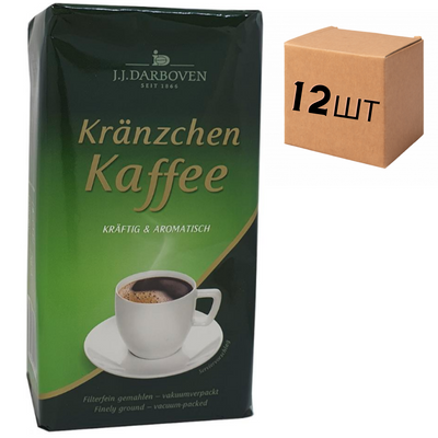 Ящик кави молотовий Movenpick Kranzchen Kaffee 500 гру (у шухляді 12 шт) 0200129 фото