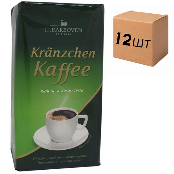 Ящик кофе молотый Movenpick Kranzchen Kaffee 500 гр (в ящике 12 шт) 0200129 фото