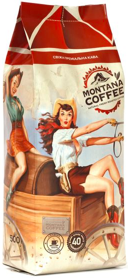 Ящик кофе в зернах Montana Coffee Арабика Бразилия Yellow Bourbon natural 0,5 кг(в ящике 6шт) 1900001 фото