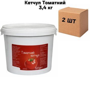 Кетчуп Томатный 3.4 кг ( в ящике 2 шт) 08-0012 фото