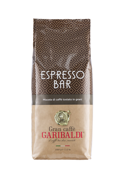 Ящик кофе в зернах Garibaldi Espresso Bar 1 кг (в ящике 50шт) 1200012 фото