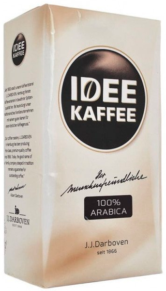 Ящик молотого кофе J.J.Darboven Idee Kaffee 100% арабика 500 гр (в ящике 12шт) 0200182 фото