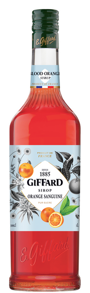 Сироп GIFFARD BLOOD ORANGE з червоного апельсина 1л 5100007 фото