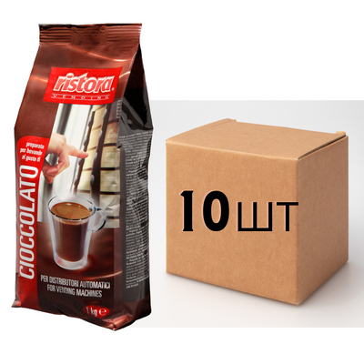 Ящик гарячий шоколад Ristora 1кг (в ящику 10шт) 0200004 фото
