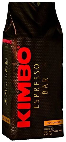 Ящик Кави в зернах Kimbo Espresso Bar Top Flavour, 1 кг (у ящику 6 шт) 0200355 фото