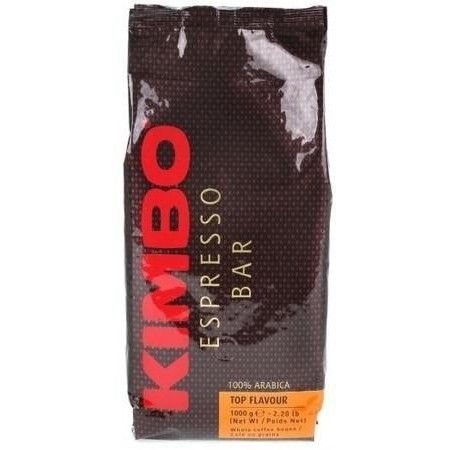 Ящик Кави в зернах Kimbo Espresso Bar Top Flavour, 1 кг (у ящику 6 шт) 0200355 фото