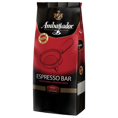 Ящик кави у зернах Ambassador Espresso Bar 1кг ( у ящику 6 шт) 0200011 фото