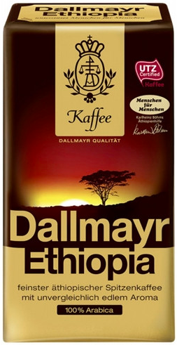 Ящик кави мелена Dallmayr Ethiopia 500 гр (в ящику 12шт) 0200090 фото