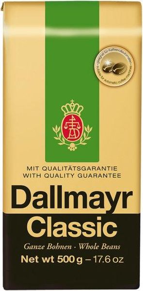 Ящик кави в зернах Dallmayr Classic 500 гр (у ящику 12 шт) 0200012 фото