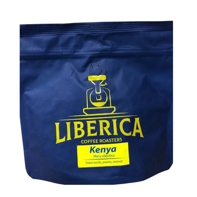 Спешелті кава в зернах LIBERICA Кенія, мита обробка 200 г 4800011 фото