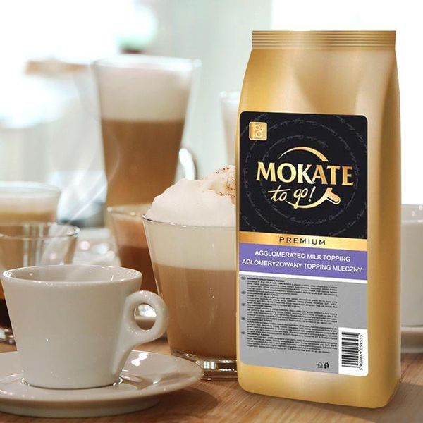 Ящик сухие сливки Mokate Topping Premium, 750 г. (в ящике 10 шт) 11014 фото