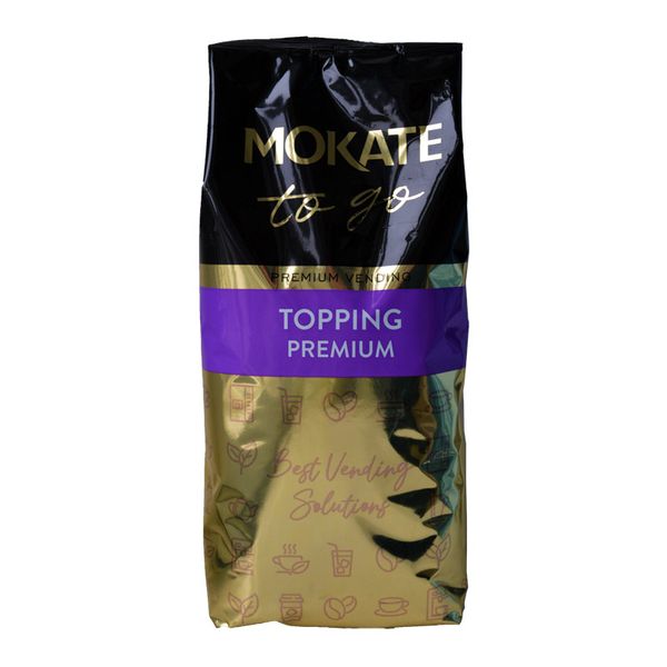 Ящик сухие сливки Mokate Topping Premium, 750 г. (в ящике 10 шт) 11014 фото