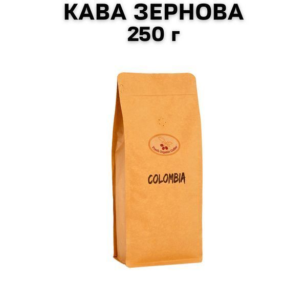 Кофе в зернах Fresh Organic Coffee Сolombia (Колумбия) 250 г 63-0003 фото