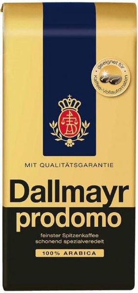 Ящик кофе в зернах Dallmayer Prodomo 500 гр ( в ящике 12 шт) 0200013 фото