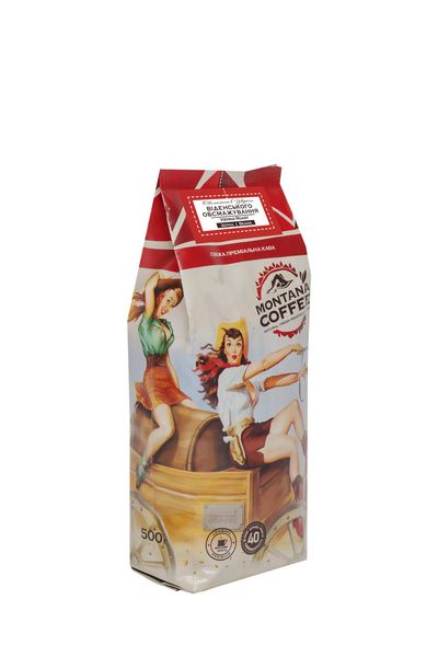 Ящик кофе в зернах Montana Coffee ВЕНСКАЯ ОБЖАРКА Бразилия (темная обжарка) 0,5 кг(в ящике 6шт) 1900011 фото