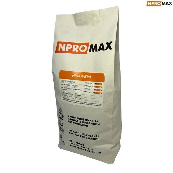 Кофе в зернах NPROMAX Никарагуа 100% Арабика 1 кг 04-0640 фото