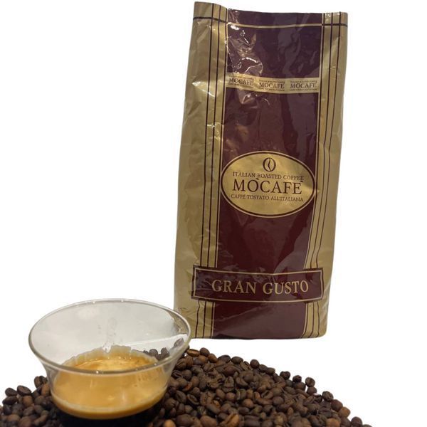 Ящик Кофе в зернах Mo'Caf&eacute; Gran Gusto 1 кг (в ящике 12 шт) 63-0044 фото