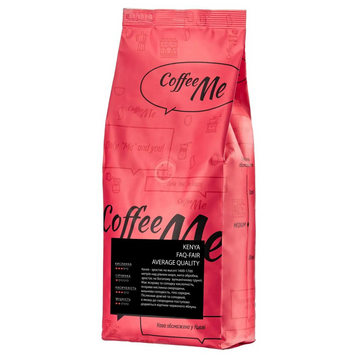 Кофе в зернах Coffee Me Арабика Кения (Kenya FAQ Fair Average Quality), 1кг 34-0015 фото