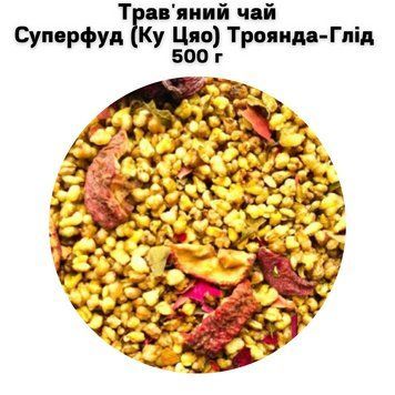Трав'яний чай Суперфуд (Ку Цяо) Троянда-Глід 500 г 68-0209 фото
