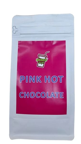 Розовый Горячий Шоколад PINK Hot Chocolate со вкусом клубничного мохито, 500 г 1700032 фото