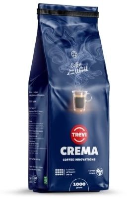 Ящик кофе в зернах Trevi Crema 1кг ( в ящике 10 шт) 0300002 фото