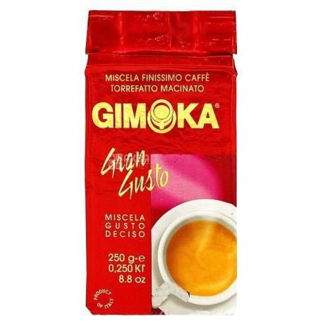 Ящик кави мелена Gimoka Gran Gusto 250гр (у ящику 20 шт) 0200305 фото