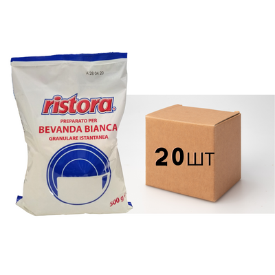 Ящик сухі вершки Ristora Bevanda Bianca 500г (у ящику 20шт) 0200006 фото