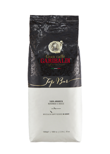 Ящик кави в зернах Garibaldi Top Bar 100% арабіка 1 кг (у ящику 10шт) 1200008 фото