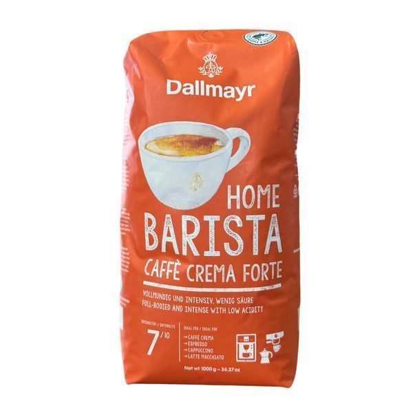 Ящик Кофе в зернах Dallmayr Home Barista Caffe Crema Forte 1кг ( в ящике 8 шт) 02-0569 фото