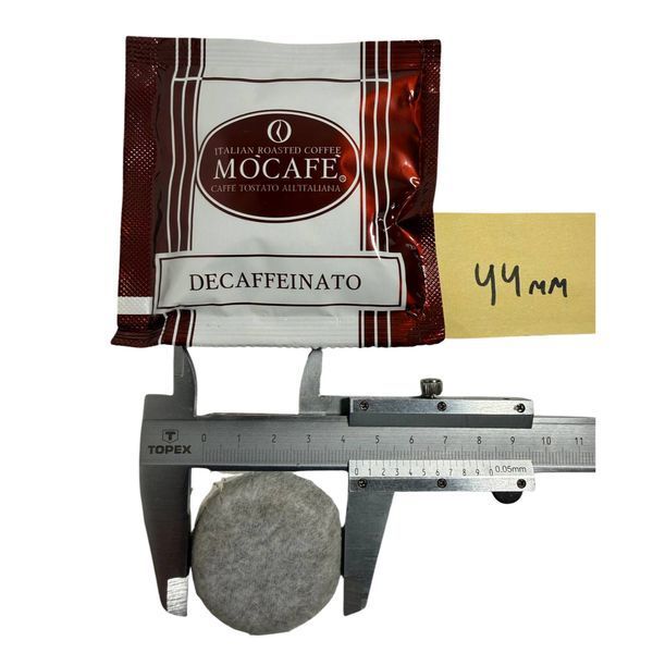 Кава Mo'Caf&eacute; Decaffeinato в монодозах (в упаковці 150 шт) 63-0048 фото