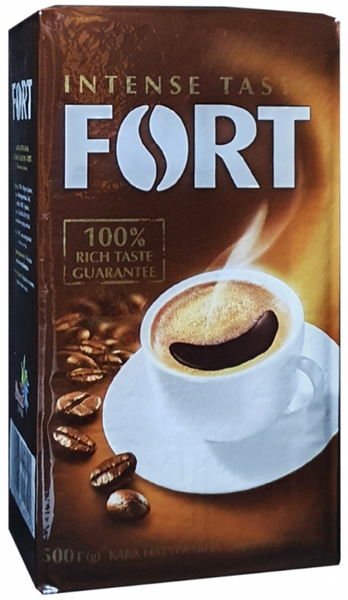 Ящик кофе молотого Fort Intense Taste 500 г (в ящике 12 шт) 0200144 фото