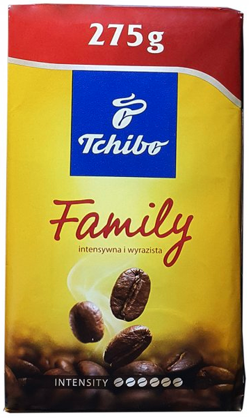 Ящик кофе молотый Tchibo Familly 275 гр. (в ящике 12 шт) 0200166 фото