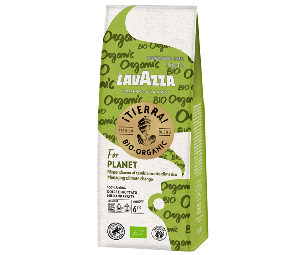 Ящик молотого кофе Lavazza Tierra Bio Organic, 180г (в ящике 6 шт) 0200190 фото